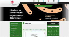 Desktop Screenshot of fcsq.qc.ca